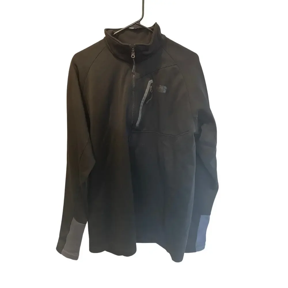 ⭐️ Men’s The North Face Black Half Zip Performance Pullover Size XL Dri Fit